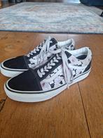 Vans Old School Hibiscus Checkerboard Maat 40, Zwart, Ophalen of Verzenden, Sneakers of Gympen, Gedragen