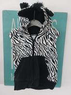 Mouwloos Vest Met Capuchon Zebra Print (Maat 98-104), Gebruikt, Jongen of Meisje, Trui of Vest, H&M
