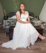 Een jurk waarin je ademt, straalt en de liefde voelt., Trouwjurk, Wit, Ophalen of Verzenden, Zo goed als nieuw