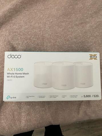 TP-Link Deco X10 WiFi 6 Mesh Systeem beschikbaar voor biedingen