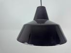 Vintage Industriële Emaille Fabriekslamp, Gebruikt, ?, Metaal, Minder dan 50 cm