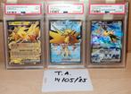 Zapdos Ex 151 PSA 9 illustration rare POKÉMON, Ophalen of Verzenden, Nieuw, Meerdere kaarten, Foil