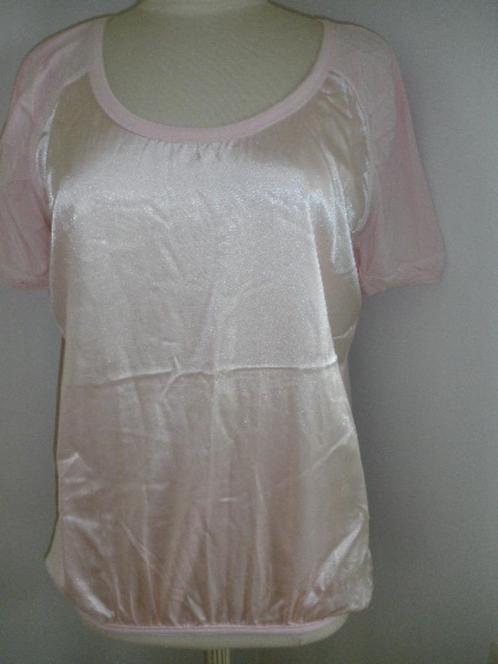 LA LIGNA bloes tuniek roze maat M, Kleding | Dames, Blouses en Tunieken, Zo goed als nieuw, Maat 38/40 (M), Roze, Ophalen of Verzenden