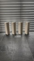 Auping Auronde poten 48 cm hoog wit, Gebruikt, Wit, Tweepersoons, Ophalen of Verzenden