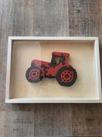 Tractor hout puzzel zgan, Ophalen of Verzenden, Minder dan 10 stukjes, Zo goed als nieuw, 4 tot 6 jaar