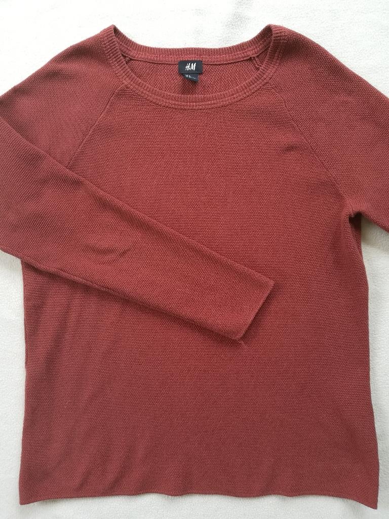 H&M trui roest bruin maat M, Maat 52/54 (L), Bruin, Ophalen of Verzenden, Zo goed als nieuw