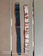 2 NATO 20mm horlogebanden, Ophalen of Verzenden, Nieuw