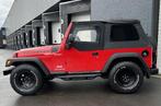 Jeep Wrangler 2.4i Softtop Sport NWEAPK/4x4/CABRIO/NETTEAUTO, Gebruikt, Zwart, Cabriolet, 1920 kg