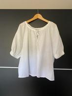 BLOUSE WIT LINNEN TU, Kleding | Dames, Blouses en Tunieken, Ophalen of Verzenden, Zo goed als nieuw, Wit