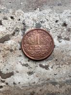 1 cent 1922 Wilhelmina, mooie kwaliteit, Postzegels en Munten, Munten | Nederland, Ophalen of Verzenden, Koningin Wilhelmina, 1 cent