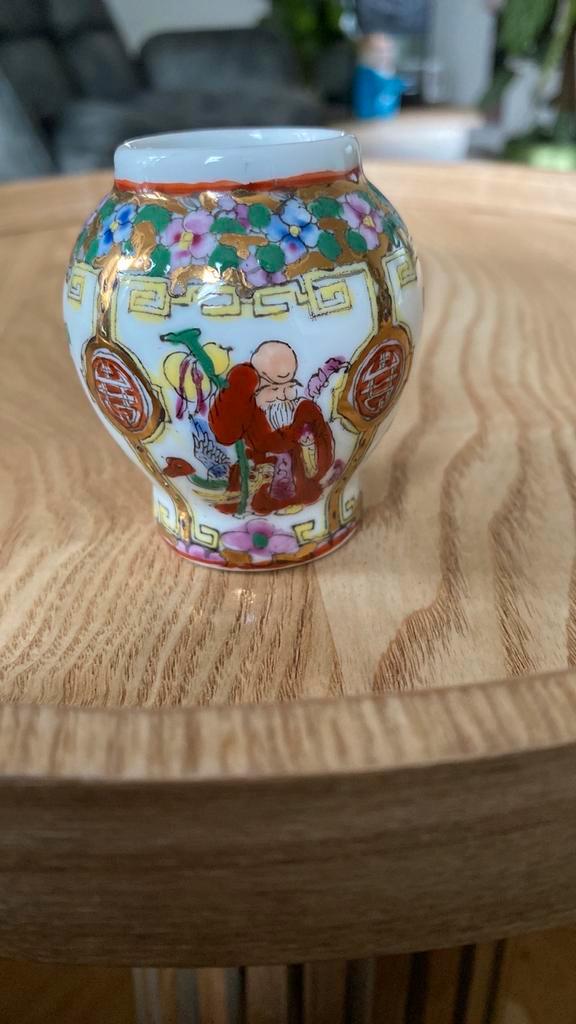 Antieke Chinese Miniatuur Gemberpot, Antiek en Kunst, Antiek | Vazen, Ophalen of Verzenden