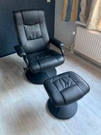Relaxstoel met Voetenbankje, Huis en Inrichting, Fauteuils, Ophalen, Gebruikt