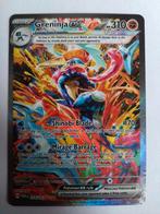 Greninja ex 214/167 Twilight Masquerade Pokémon Kaart, Ophalen of Verzenden, Gebruikt, Losse kaart, Foil