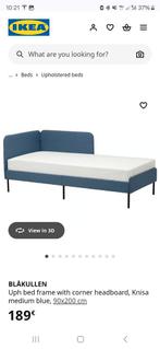 Ikea blakullen bed 90x200, Ophalen of Verzenden, Zo goed als nieuw, Eenpersoons, 90 cm