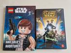 STAR WARS voorlees boekje + STAR WARS the Clone Wars DVD, Verzenden, Zo goed als nieuw, Boek of Poster