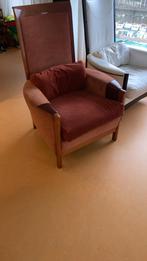 giorgetti fauteuil, Huis en Inrichting, Fauteuils, Minder dan 75 cm, Gebruikt, Italiaands, Hout