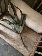 Antiek zinken blad, Ophalen of Verzenden