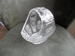 Zware kristallen mand schaal– handgeslepen Boheems kristal, Ophalen of Verzenden
