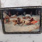 Van Melle oud kerstblik, Ophalen of Verzenden, Gebruikt