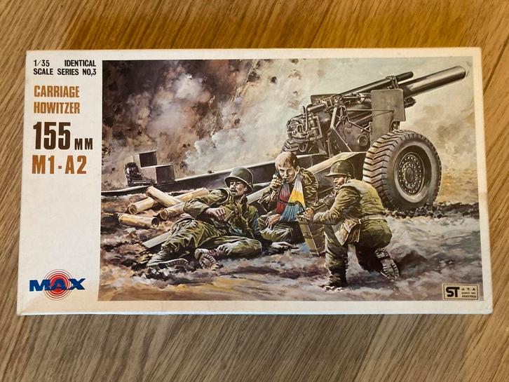 Max 155mm Howitzer 1/35, Hobby en Vrije tijd, Modelbouw | Auto's en Voertuigen, Nieuw, 1:32 tot 1:50, Overige merken, Ophalen of Verzenden