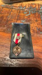 Rode kruis bloeddonor medaille met lintje., Ophalen of Verzenden, Gebruikt, Overige onderwerpen