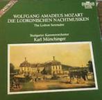 MOZART Lodronischen nachtmusiken CD MUNCHINGER INTERCORD, Ophalen of Verzenden, Classicisme, Zo goed als nieuw, Orkest of Ballet