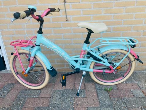 Meisjesfiets - Loekie Prinses - 18 inch - Groen, Fietsen en Brommers, Fietsen | Kinderfietsjes, Zo goed als nieuw, 16 tot 20 inch