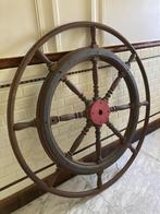 Scheepsstuurwiel, Ophalen