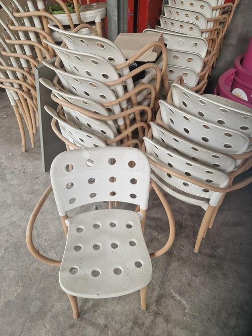 kantinestoel Halifax stoel MINNI bistro stoelen partij, Huis en Inrichting, Stoelen, Gebruikt, Vijf, Zes of meer stoelen, Hout