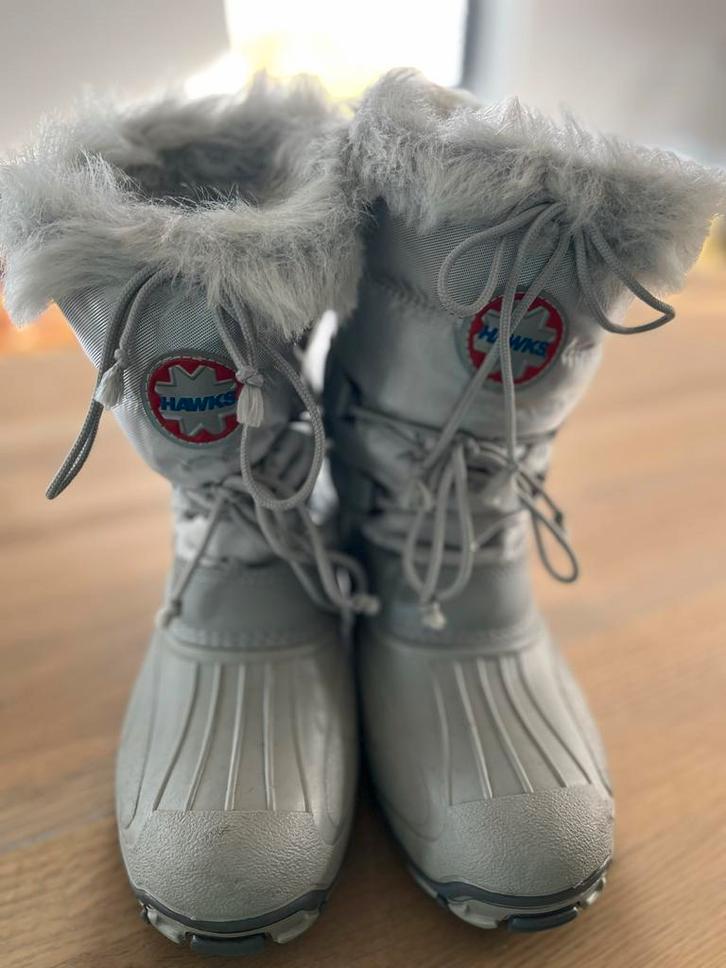 Hawks Dames Snowboots Grijs Maat 37/38, Kleding | Dames, Schoenen, Gedragen, Snowboots, Grijs, Ophalen of Verzenden