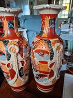 Japanse  Satsuma vazen, Ophalen of Verzenden