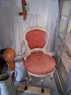Brocante Antieke Franse fauteuil kinderstoel uit begin1900, Ophalen