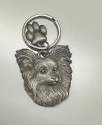 Sleutelhanger Papillon - tin, Dier of Natuur, Nieuw, Ophalen of Verzenden, Nvt