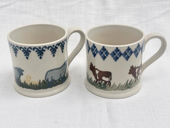 Brixton Pottery - Small mugs, Huis en Inrichting, Keuken | Servies, Zo goed als nieuw, Kop(pen) en/of Schotel(s), Overige stijlen
