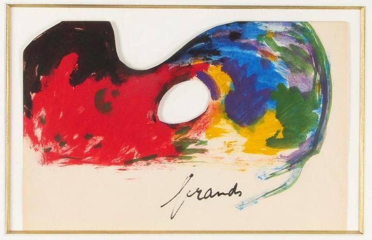 Eugène Brands (1913–2002), Antiek en Kunst, Kunst | Schilderijen | Abstract, Ophalen