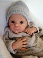 Schattige rebornbaby 🤎, Verzamelen, Ophalen of Verzenden, Zo goed als nieuw, Babypop, Levensecht of Reborn