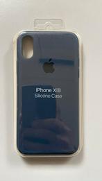 Apple iPhone XS Silicone Case Marine Blue, Telecommunicatie, Nieuw, Verzenden
