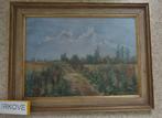 OLIEVERF * LANDWEGGETJE * In Lijst *, Antiek en Kunst, Kunst | Schilderijen | Klassiek, Verzenden