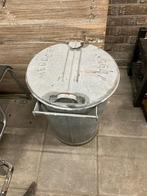 Zinken prullenbak Wedde, Ophalen