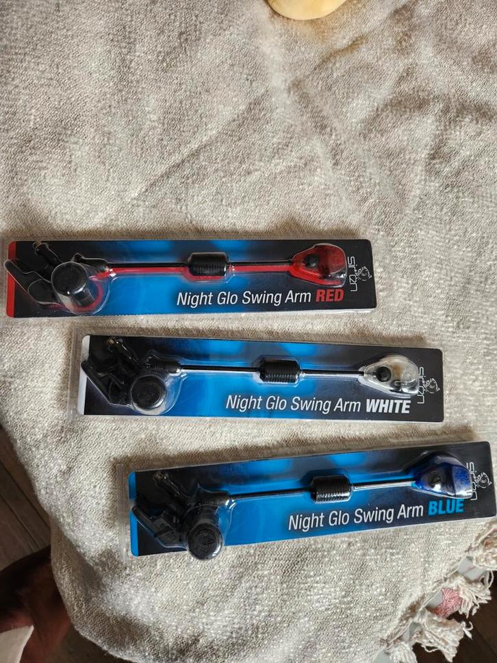 Nash Siren Night glow swinger arms, Watersport en Boten, Hengelsport | Karpervissen, Zo goed als nieuw, Overige typen, Ophalen of Verzenden