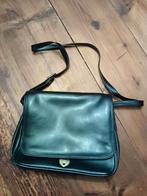 Zwarte handtas met vakken, Ophalen of Verzenden, Zo goed als nieuw, Zwart, Handtas