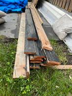GRATIS Hout (Schuttingplank Resten), Doe-het-zelf en Verbouw, Ophalen, Gebruikt, 25 tot 50 mm, Plank