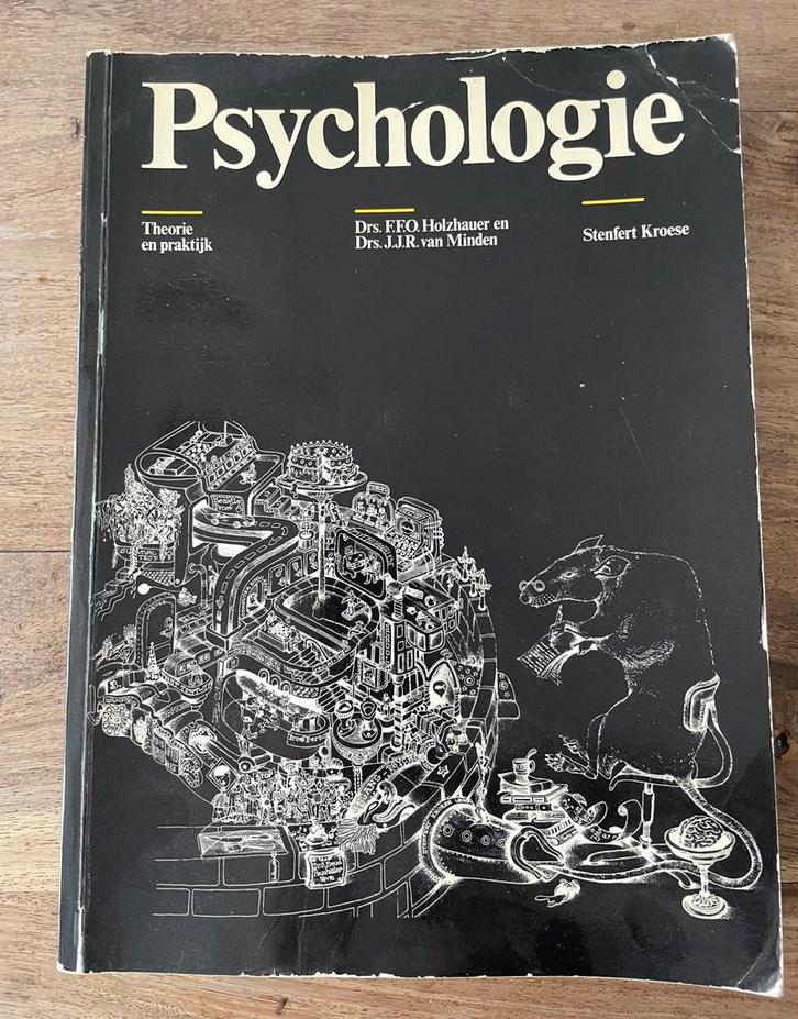 F.F.O. Holzhauer Psychologie theorie en praktijk, Boeken, Psychologie, Gelezen, Verzenden