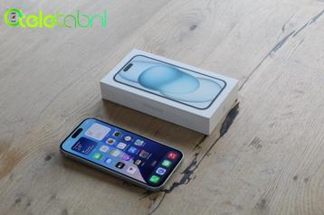 Apple iPhone 15 - 128GB - Blauw | Apple Garantie 03.2026  beschikbaar voor biedingen