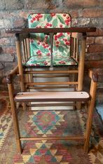Vintage multifunctionele kinderstoel strak design, Kinderen en Baby's, Kinderstoelen, Ophalen, Gebruikt, Meegroeistoel, Afneembaar eetblad