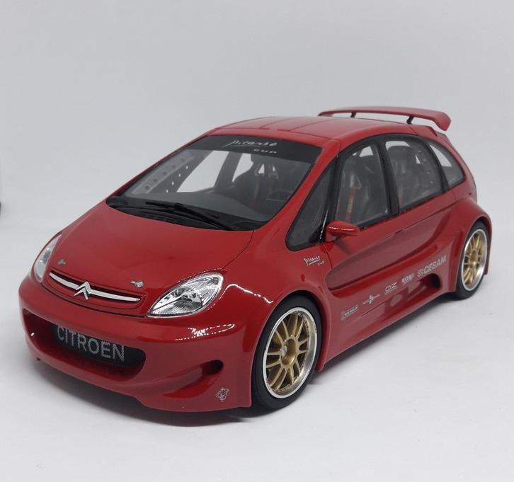 Citroen Sbarro Picasso 2002 Rood Schaal 1:18 OttOMobile OT34, Hobby en Vrije tijd, Modelauto's | 1:18, Nieuw, Auto, OttOMobile
