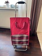 Secc boodschappentrolley, 30 cm of meer, Gebruikt, Minder dan 40 cm, Rood