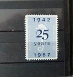 Sluitzegel Nederland Olyslager organisation 1942- 1967, Postzegels en Munten, Postzegels | Nederland, Ophalen of Verzenden