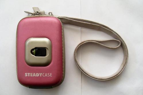 Cameratas roze met statief / fototasje / camera tas / tasje, Audio, Tv en Foto, Fotografie | Fototassen, Overige typen, Overige merken