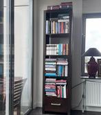 Stijlvolle open boekenkast donkerbruin koloniaal, Zo goed als nieuw, 150 tot 200 cm, 25 tot 50 cm, 50 tot 100 cm